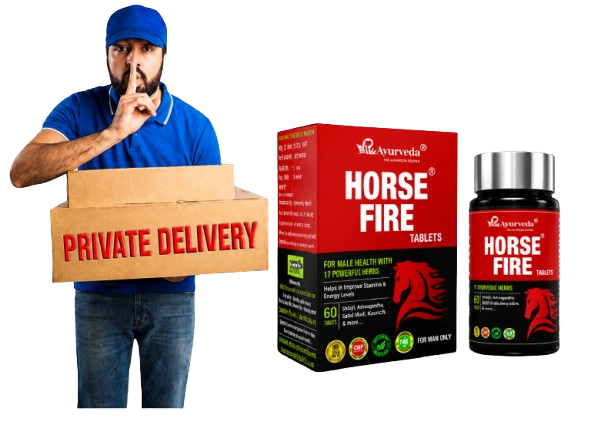 Private Confidential Delivery Guy with Horse Fire Box & Bottle